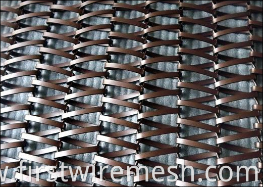 Metal mesh curtains for building and architecture decoration